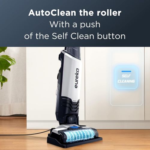  Eureka All in One Wet Dry Vacuum Cleaner and Mop for Multi-Surface Lightweight Self-Cleaning System, for Hard Floors and Area Rugs, 2-in-1, Corded