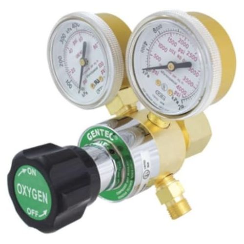  EuroTool Gentec Small Torch Regulators, Oxygen Regulator | SOL-200.25