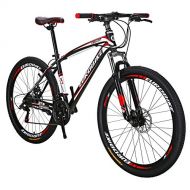 EUROBIKE EURX1 27.5 Inch Wheels Mountain Bike 21 Speed MTB Bicycle Suspension Fork Mountain Bicycle