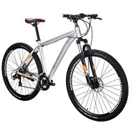 EUROBIKE EURX9 Mountain Bike 21 Speed 29 Inches Wheels Dual Disc Brake Aluminum Frame MTB Bicycle