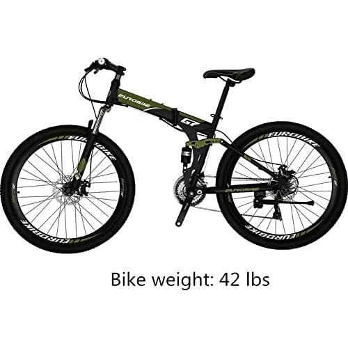  Eurobike YX 27.5 Folding Mountain Bikes 2 Colors