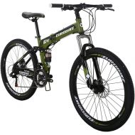 Eurobike Folding Bikes 27.5/26inch Mountain Bicycles Muti Spoke Wheel Full Suspension Steel Frame MTB