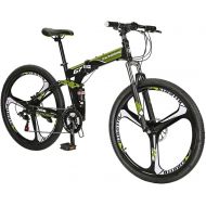 Eurobike YX 27.5 Folding Mountaine Bikes 3 Spoke Wheel