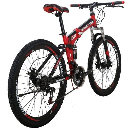  Eurobike 26 in Folding Mountain Bikes for Adult Men and Women G6