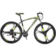 EUROBIKE Moutain Bike TSMX1 21 Speed MTB 27.5 Inches Wheels Dual Suspension Mountan Bicycle