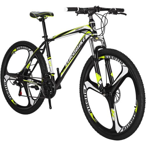  EUROBIKE Moutain Bike TSMX1 21 Speed MTB 27.5 Inches Wheels Dual Suspension Mountan Bicycle