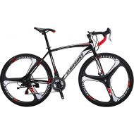 EUROBIKE OBK XC550 Road Bike 700C Wheels 21 Speed Disc Brake Mens or Womens Bicycle Cycling