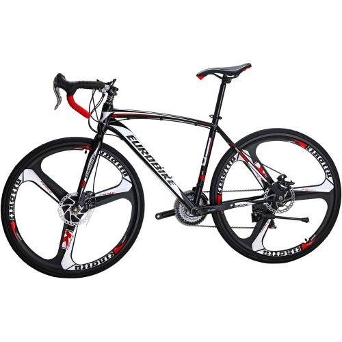  EUROBIKE OBK XC550 Road Bike 700C Wheels 21 Speed Disc Brake Mens or Womens Bicycle Cycling