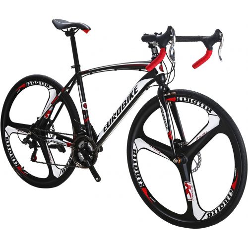  EUROBIKE OBK XC550 Road Bike 700C Wheels 21 Speed Disc Brake Mens or Womens Bicycle Cycling