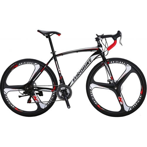  EUROBIKE OBK XC550 Road Bike 700C Wheels 21 Speed Disc Brake Mens or Womens Bicycle Cycling