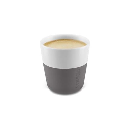  Visit the EVA SOLO Store Espresso Cups Set of 2 Grey / White