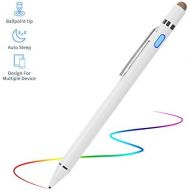 [아마존베스트]EVACH Evach Active Stylus Digital Pen with Ultra Fine Tip Stylus for iPad iPhone Samsung Tablets, Compatible with Apple Pen,Drawing Stylus Pen, White.