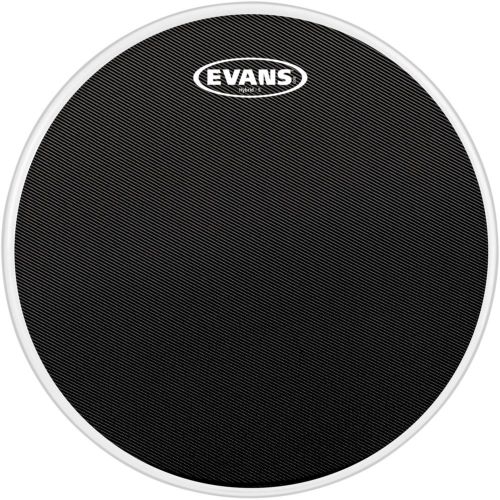  EVANS Evans Hybrid-Soft Marching Snare Drum Batter Head Black 14 in.