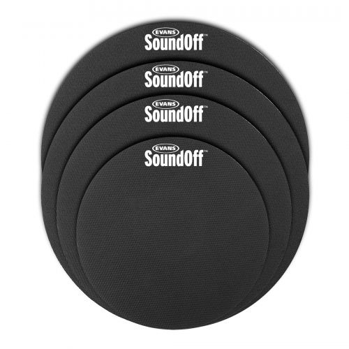  SoundOff by Evans Drum Mute Pak, Fusion (10,12,14,14)