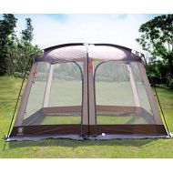 EVER ADVANCED 12 x10 Screen House Tent Netted Canopy Mesh Tents for Camping 8-10 Person Sun Shelter