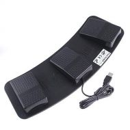 [아마존베스트]EVERGREAT DecentGadget PC USB Triple Foot Control Keyboard Mouse Control Action Switch Pedal HID (Keyboards)