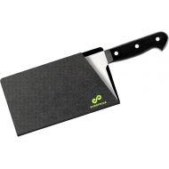 EVERPRIDE Butcher Chef Knife Edge Guard - Wide Knives Blade Edge Protectors - Meat Cleaver Knife Sheath - BPA-Free Chef Knife Cover Fits Blades Up To 8” x 4” ? Knives Not Included