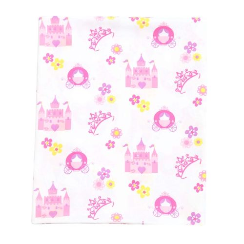  EVERYDAY KIDS Everyday Kids Toddler Fitted Sheet and Pillowcase Set -Princess Storyland- Soft Microfiber, Breathable and Hypoallergenic Toddler Sheet Set