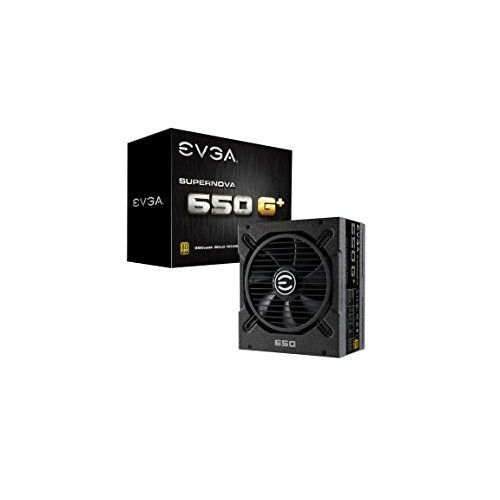  EVGA SuperNOVA 120-GP-0650-X1, 650 G+, 80 Plus Gold 650W, Fully Modular, FDB Fan, 10 Year Warranty, Includes Power ON Self Tester, Power Supply