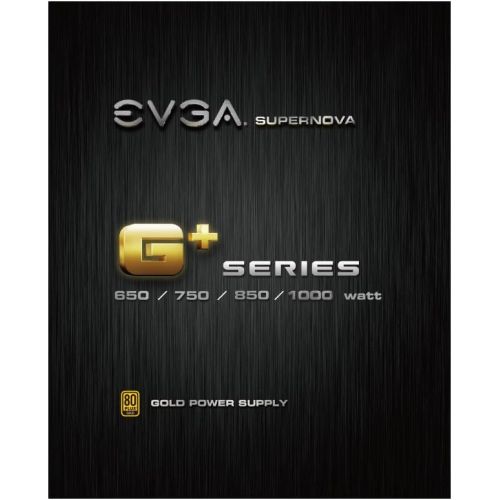  EVGA SuperNOVA 120-GP-0650-X1, 650 G+, 80 Plus Gold 650W, Fully Modular, FDB Fan, 10 Year Warranty, Includes Power ON Self Tester, Power Supply