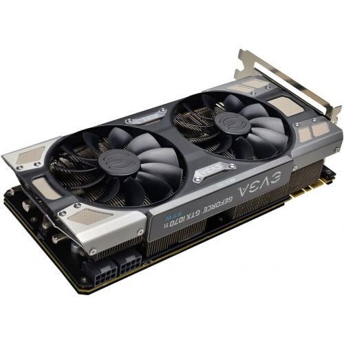  EVGA GeForce GTX 1070 Ti FTW2 GAMING, 8GB GDDR5, iCX Technology - 9 Thermal Sensors & RGB LED GPM, Asynch Fan, Optimized Airflow Graphics Card 08G-P4-6775-KR