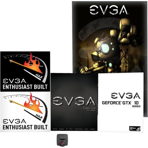  EVGA GeForce GTX 1070 Ti FTW2 GAMING, 8GB GDDR5, iCX Technology - 9 Thermal Sensors & RGB LED GPM, Asynch Fan, Optimized Airflow Graphics Card 08G-P4-6775-KR