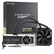 EVGA GeForce GTX 980 Ti 6GB HYBRID GAMING, All in One No Hassle Water Cooling, Just Plug and Play Graphics Card 06G-P4-1996-KR