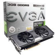 EVGA GeForce GTX780 SuperClocked wEVGA ACX Cooler 3GB GDDR5 384bit, DVI-I, DVI-D, HDMI,DP, SLI Ready (03G-P4-2784-KR)