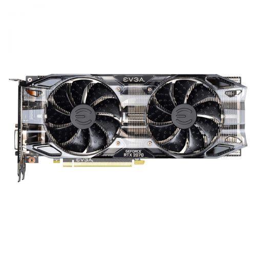  EVGA GeForce RTX 2070 Black GAMING,8GB GDDR6, Dual HDB Fans Graphics Card 08G-P4-1071-KR