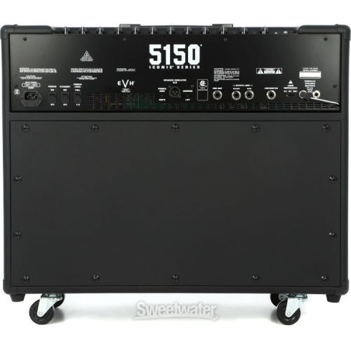  EVH 5150 Iconic Series 60-watt 2 x 12-inch Tube Combo Amp - Black