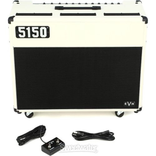  EVH 5150 Iconic Series 60-watt 2 x 12-inch Tube Combo Amp - Ivory