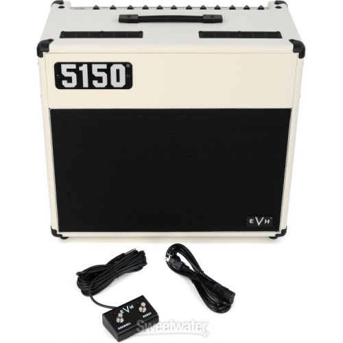  EVH 5150 Iconic Series 40-watt 1 x 12-inch Tube Combo Amp - Ivory