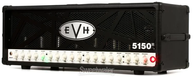  EVH 5150III 100W Tube Guitar Amplifier Head - Black