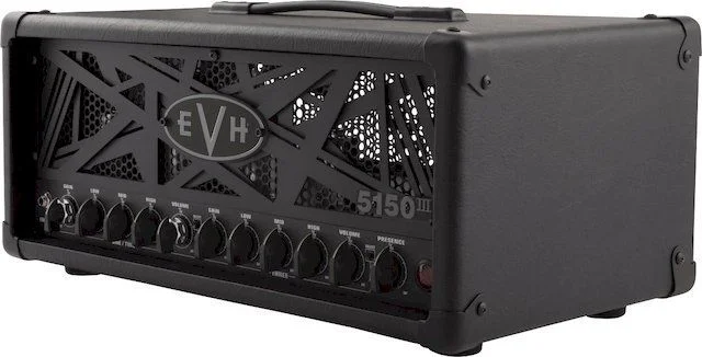  EVH 5150III 50S 6L6 50-watt Tube Head - Black Stealth Demo