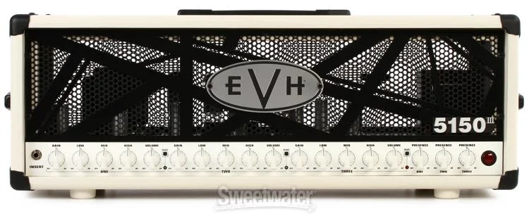  EVH 5150III 100-watt Tube Guitar Amplifier Head - Ivory