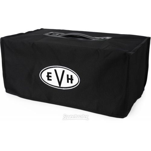  EVH 5150III 50S 6L6 50-watt Tube Head with Cover - Black Stealth