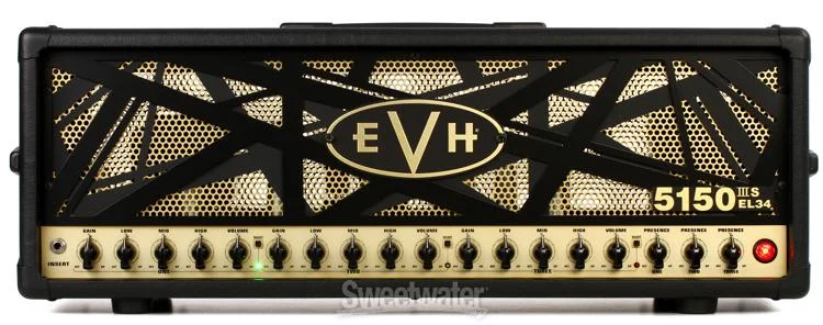  EVH 5150IIIS 100-watt EL34 Tube Head