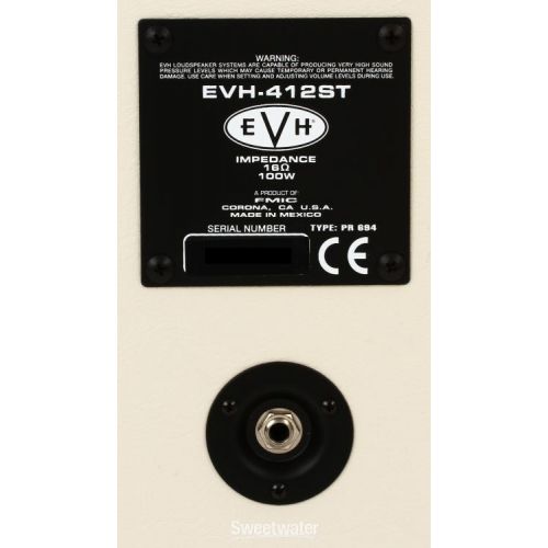  EVH 5150III 4 x 12-inch 100-watt Extension Cabinet - Ivory