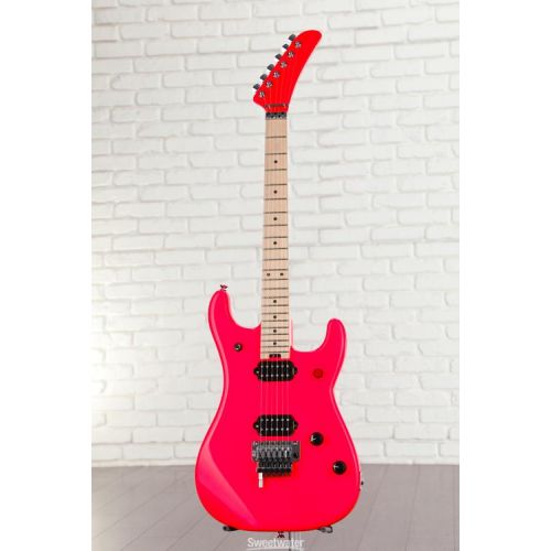  EVH 5150 Series Standard Electric Guitar - Neon Pink with Maple Fingerboard Demo