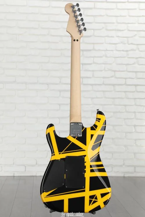  EVH Striped Series - Black w/ Yellow Stripes Demo