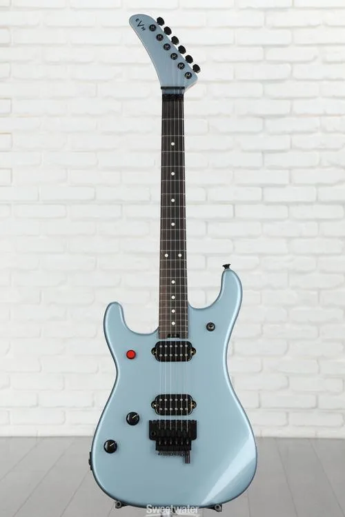  EVH 5150 Standard Left-handed Electric Guitar - Ice Blue Metallic with Ebony Fingerboard