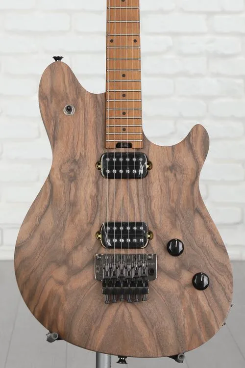 EVH Wolfgang Standard Exotic Black Walnut Electric Guitar - Natural Demo