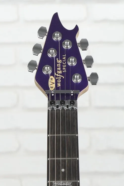  EVH Wolfgang Special Electric Guitar - Deep Purple Metallic Demo