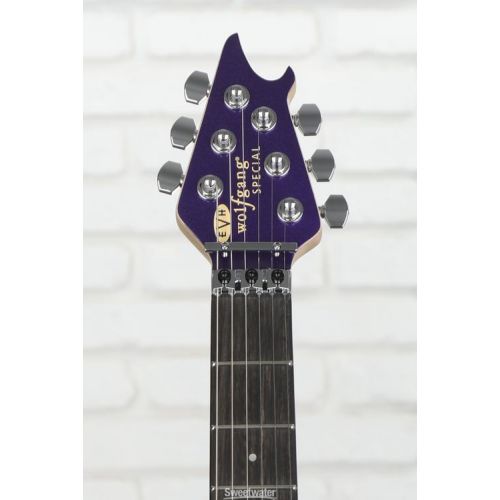  EVH Wolfgang Special Electric Guitar - Deep Purple Metallic Demo