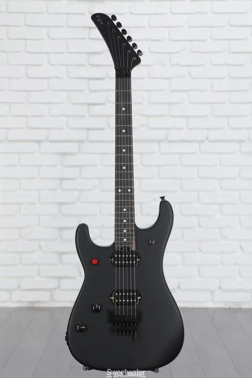  EVH 5150 Standard Left-handed Electric Guitar - Stealth Black with Ebony Fingerboard