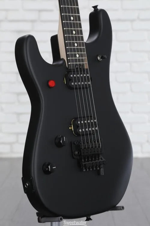  EVH 5150 Standard Left-handed Electric Guitar - Stealth Black with Ebony Fingerboard