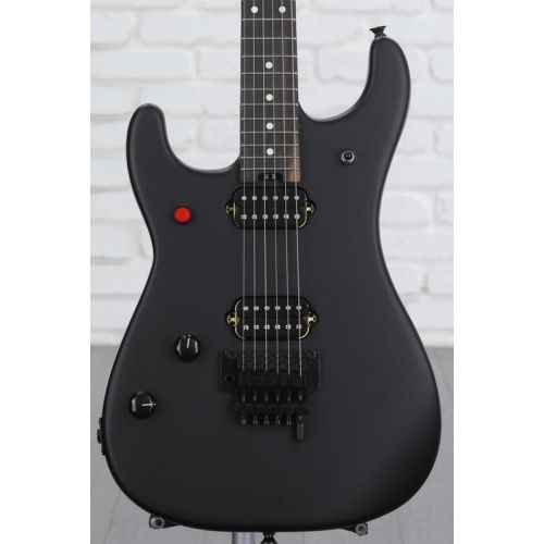  EVH 5150 Standard Left-handed Electric Guitar - Stealth Black with Ebony Fingerboard