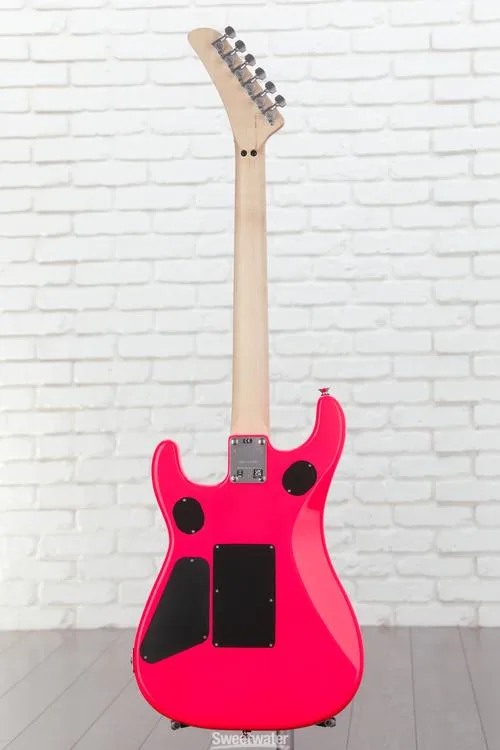  EVH 5150 Series Standard Electric Guitar - Neon Pink with Maple Fingerboard