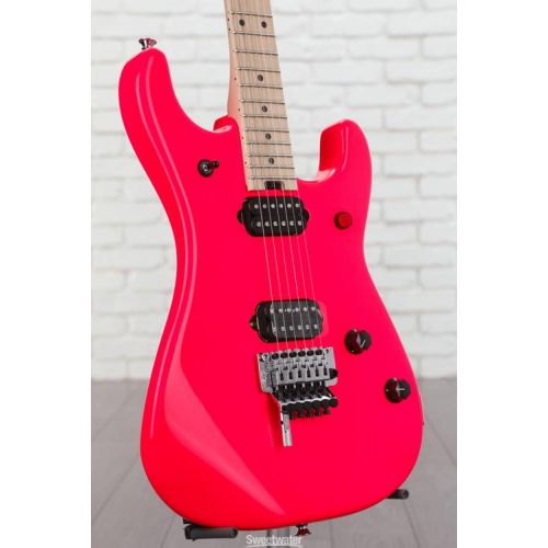  EVH 5150 Series Standard Electric Guitar - Neon Pink with Maple Fingerboard