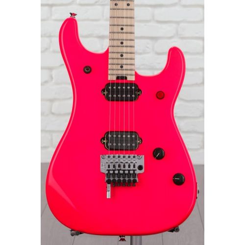  EVH 5150 Series Standard Electric Guitar - Neon Pink with Maple Fingerboard